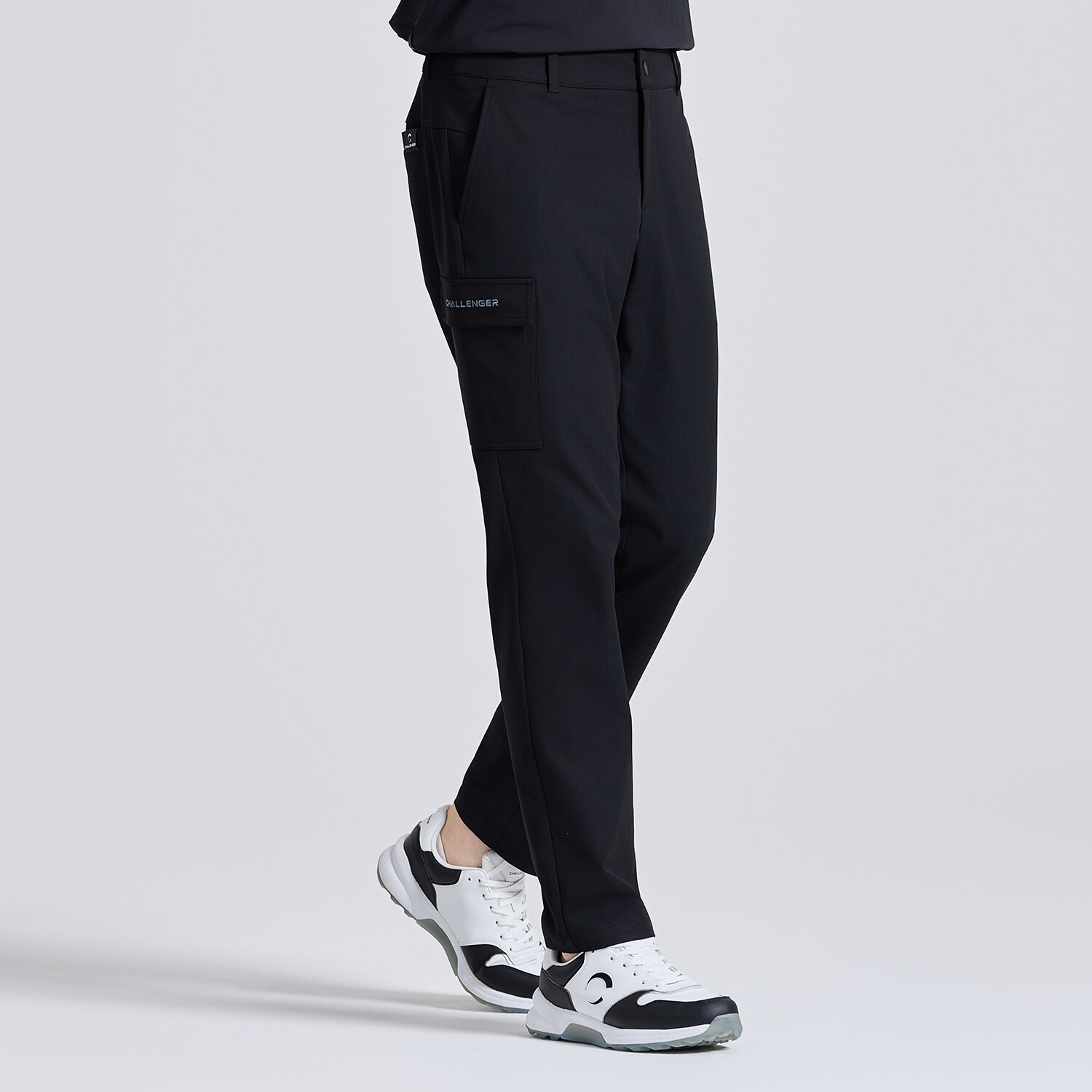 (주)챌린저코리아 챌린저(백) 남성 코튼터치 원포켓 카고 밴딩 팬츠 블랙_CHE3MPT5921BK