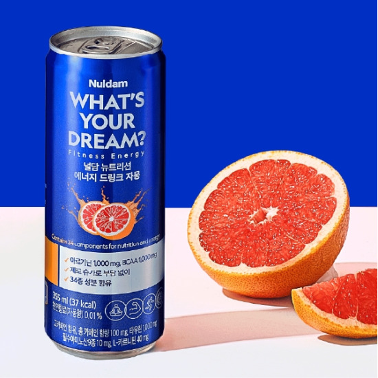 [널담][제로슈가] 뉴트리션 에너지드링크 자몽맛 12개입 355ml