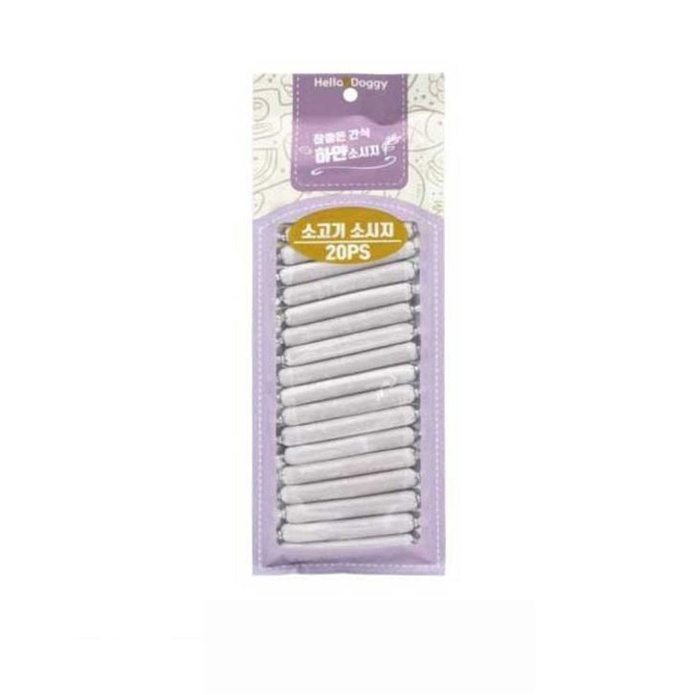 알티피아 헬로도기 참좋은 간식 하얀소세지 20p 1팩 소고기