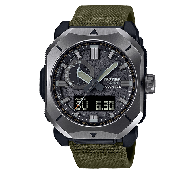 CASIO 프로트렉(ACC_시계) PRW-6900YB-3DR LDJ 아웃도어시계 팔각베젤 트리플센서 터프솔라 전파수신
