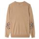 [버버리][정상가 975000원] 버버리 BEMPTON 체크 패치 울 여성 니트 80910351 80750171