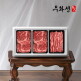 [우화선한우][우화선한우]암소 숙성한우 1등급 꽃등심 구이 선물세트 6호(꽃등심400g+꽃등심400g+특수부위300g/총1.1kg)냉장