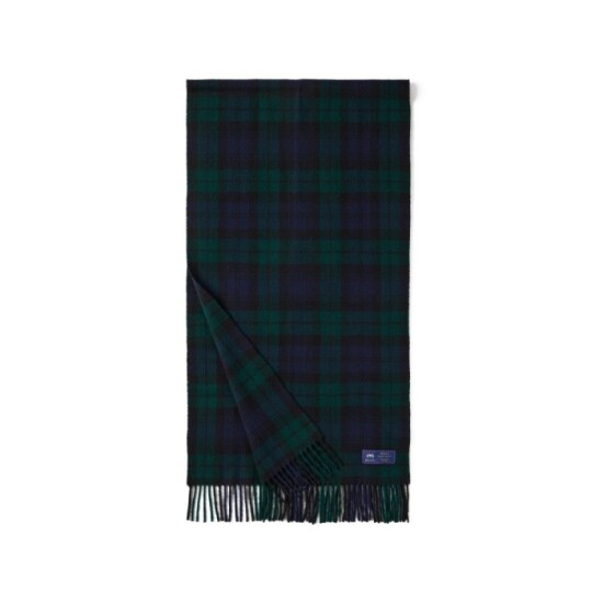 [아브라함문]아브라함문 메리노울 숄 머플러 50cm - 블랙 워치