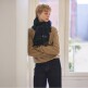 [아브라함문]아브라함문 메리노울 숄 머플러 50cm - 블랙 워치