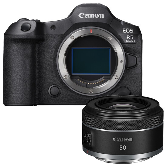 캐논 캐논 [캐논][정품] EOS R5 Mark II + RF 50mm F1.8 STM + 9361가방(숄더백) + 청소도구 + 포켓융