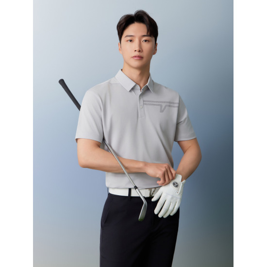 [볼빅골프웨어][볼빅] 남성 BASIC PQ 제에리 반팔 티셔츠(ON) VOTSP471_LG