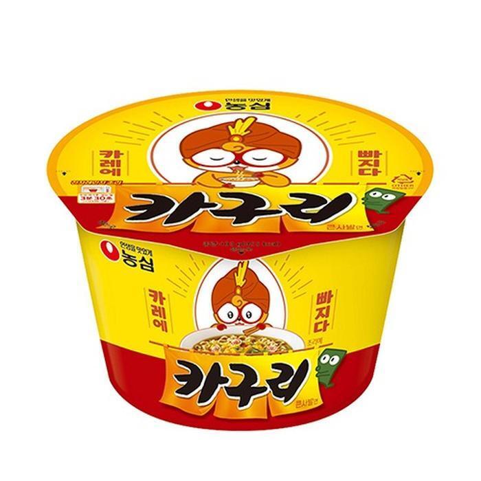 셀러허브 식품 큰컵라면 농심 카구리 103g 8개