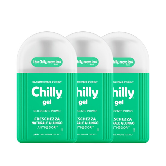 [칠리]칠리 Chilly 여성청결제 젤(쿨링) 젤타입 200ml, 3개