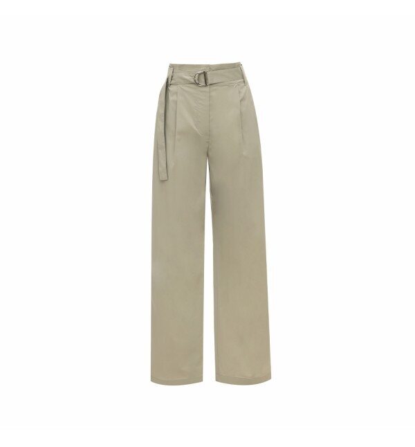 아위 [아위]벨트 코튼 팬츠-L KHAKI (HU23XE010442B_550)