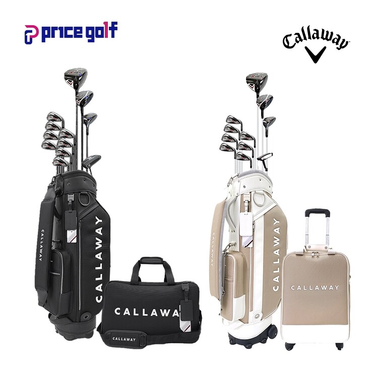 Callaway 캘러웨이골프 [정품] 캘러웨이 엑스 핫(X-HOT) 남성용/여성용 풀세트 (캐디백, 보스턴백 포함).