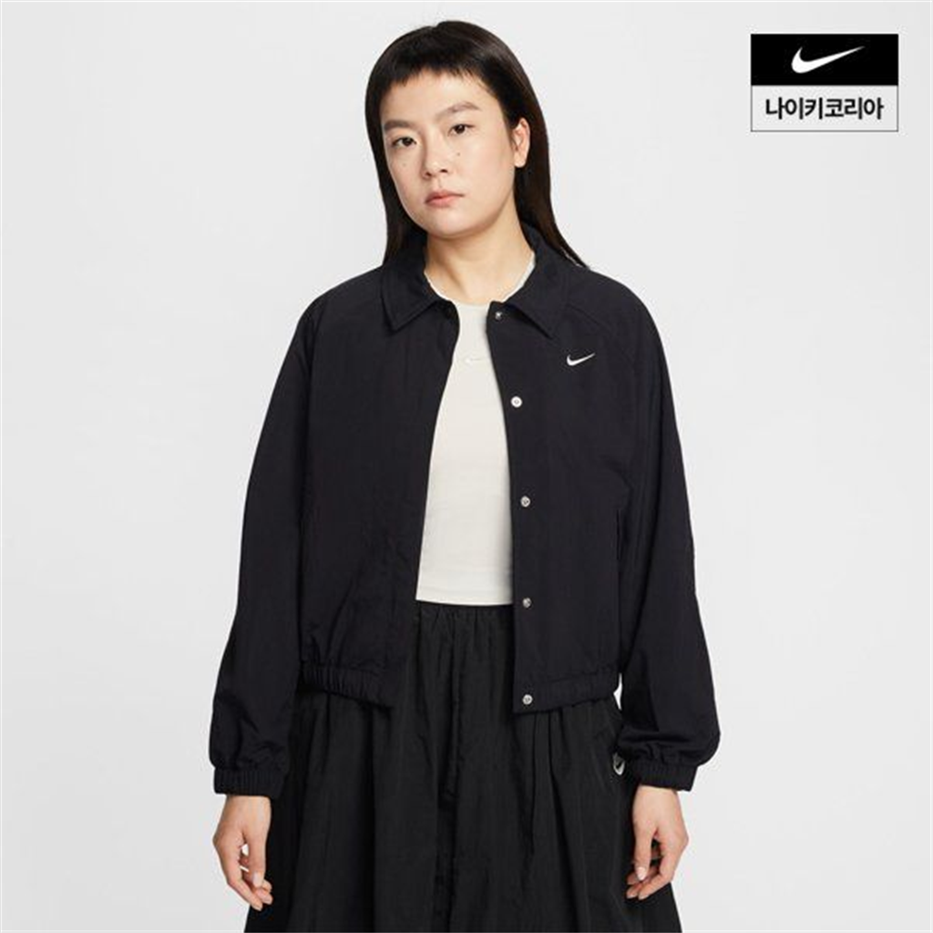 나이키 나이키 여성 NSW OS 코치 자켓 IF0213-010 321221