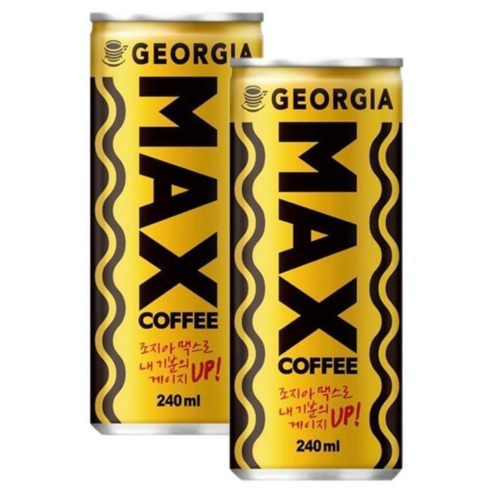 코카콜라 셀러허브 식품 조지아 맥스 240ml x  30캔