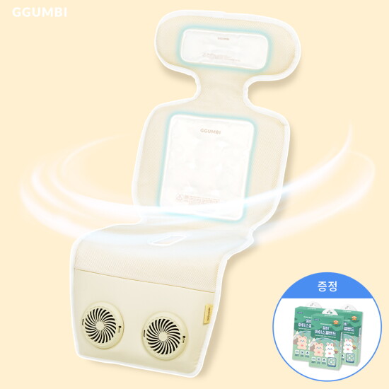 [꿈비][썸머패치 3ea 증정]꿈비 아이스허그 듀얼팬 쿨시트 2.0