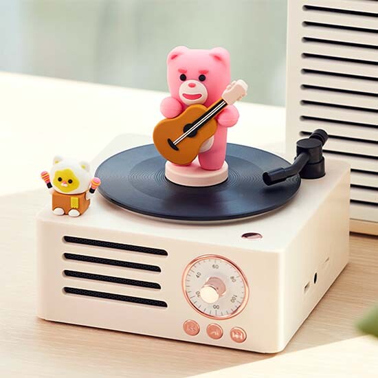 [벨리곰]턴테이블 블루투스 스피커