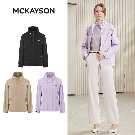 [맥케이슨]○ [런칭가 89,000원] 맥케이슨 26SS 여성 헤링턴 자켓 1종