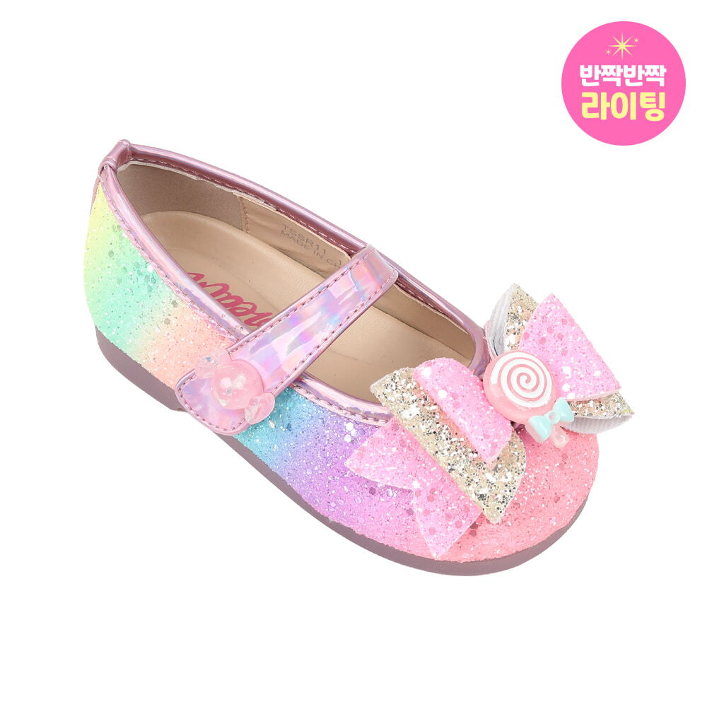 상세참조 토박스 베이비브레스 샤론캔디 LED 레인보우 화이트 BBKCG1TSSR11RBW