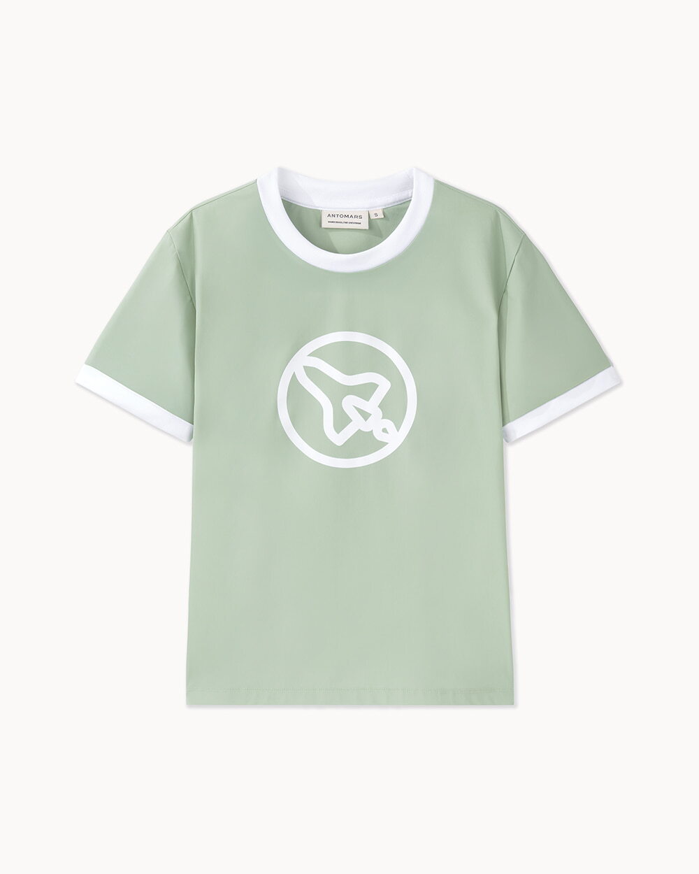 앤투마스 [앤투마스] 여성 S/S 스페이스쉽 냉감 트리코트 티셔츠 ABE2FTR364 제이드