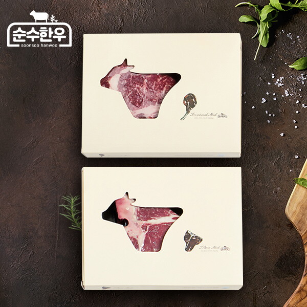 순수한우협동조합 [순수한우] 1등급 국내산 냉장 토마호크+티본 선물세트(토마호크500g+티본500g/총 1kg)