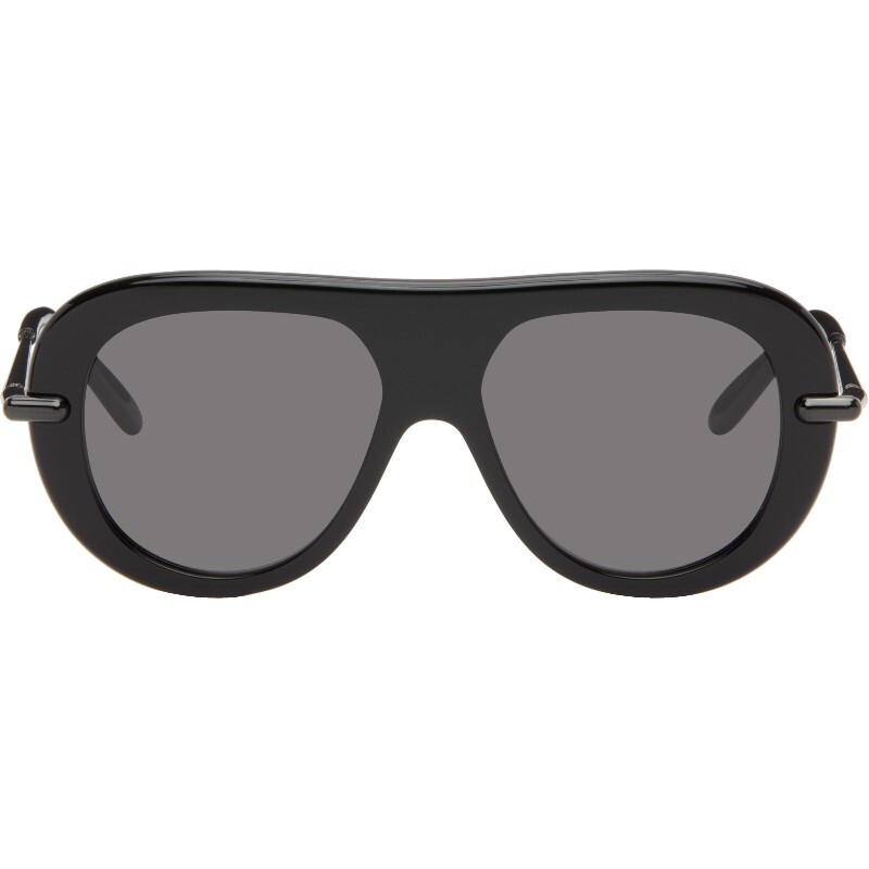 LOEWE 로에베 블랙 슬림 선글라스 LW40186I@5201A SHINY BLACK / SMOKE