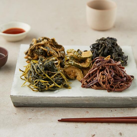 두메산나물비빔밥재료