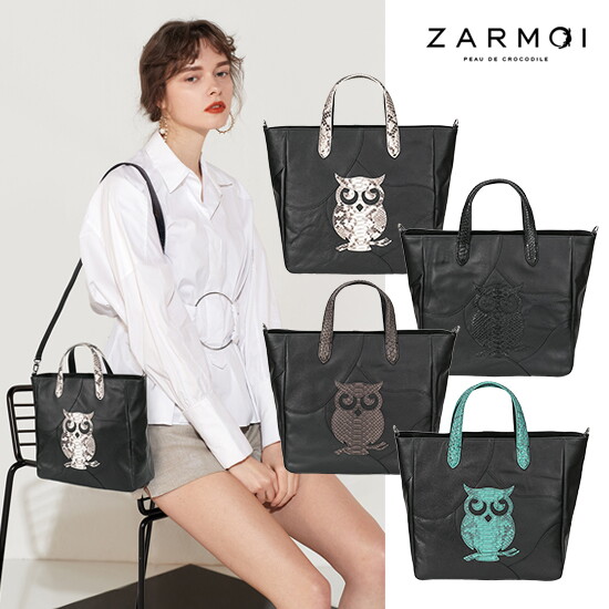 [잘모이]★정상가 328,000원★[잘모이] 오아시스 부엉이 토트백(M) ZA-1051B