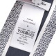 [디올]디올 TOILE DE JOUY SAUVAGE 미차 실크 트윌 스카프 방도 아이보리 & 네이비 블루 15JOU106I602 C545