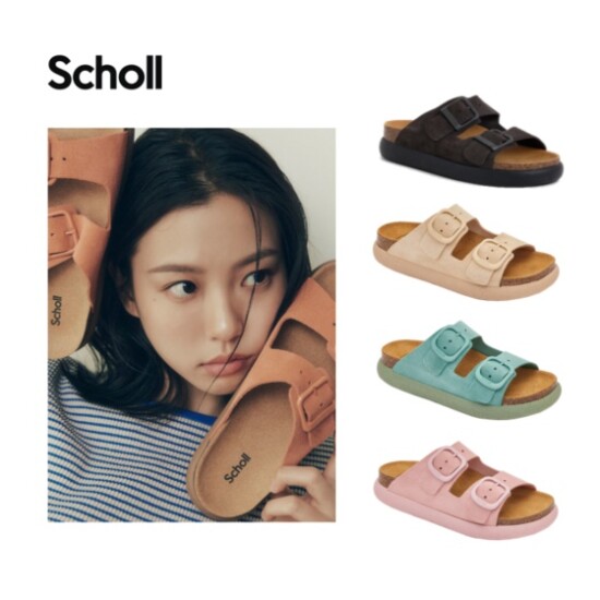 [숄]○숄(Scholl) 노엘 청키솔 여성 샌들