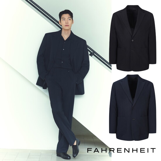 [파렌](파렌하이트) 마이크로패턴 테일러드 셋업