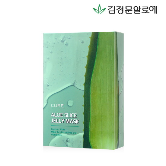 [김정문알로에][김정문알로에] 큐어 알로에 젤리 마스크팩 시즌4 (10매)