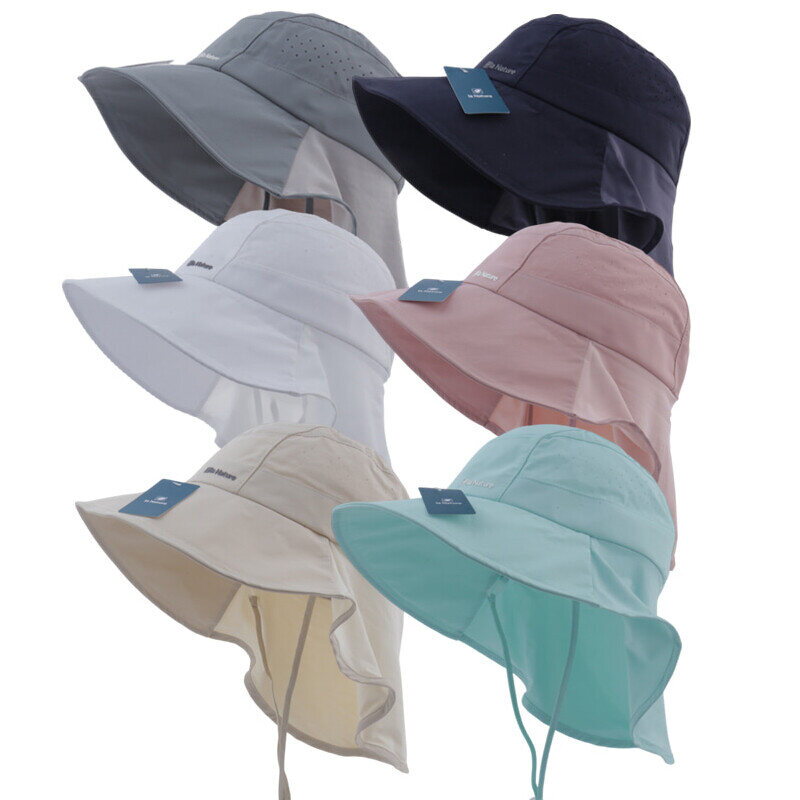 기타 [마메든]햇빛차단 여름 남녀 단체 등산 모임 작업용 경량 뒷목가리개 아웃도어 벙거지/CL-B175