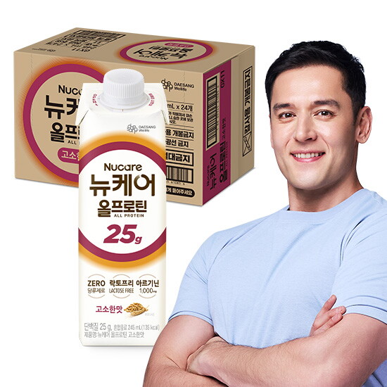 [대상웰라이프][대상웰라이프] 뉴케어 올프로틴 고소한맛 (245mlx24팩), 1박스