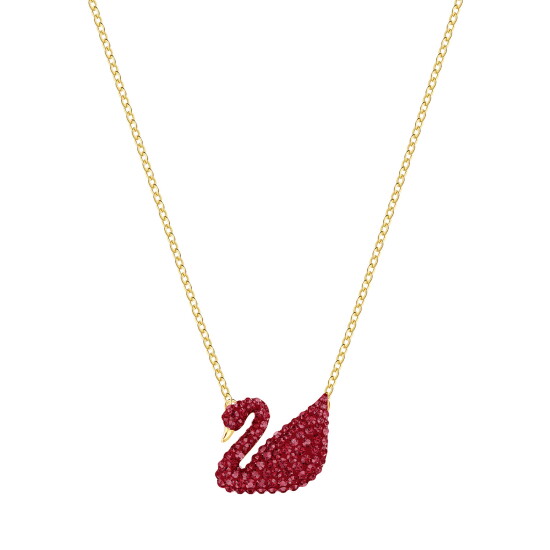 [스와로브스키][롯데면세점]SWAROVSKI 레드 스완 펜던트 목걸이