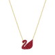 [스와로브스키][롯데면세점]SWAROVSKI 레드 스완 펜던트 목걸이
