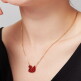 [스와로브스키][롯데면세점]SWAROVSKI 레드 스완 펜던트 목걸이