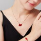 [스와로브스키][롯데면세점]SWAROVSKI 레드 스완 펜던트 목걸이