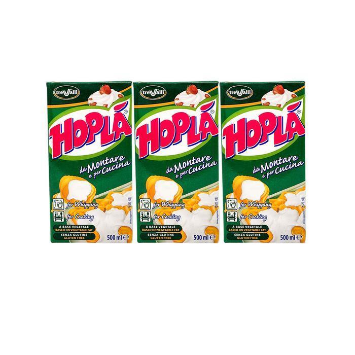 셀러허브 식품 식물성 홉라 휘핑크림 500ml  X 3개 베이킹재료 박스포장