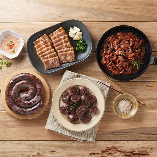 병천아우내식품 작심밀도 [병천순대] 편육/소곱창/보쌈/순대국밥/돼지국밥 外 BEST 모음 특가