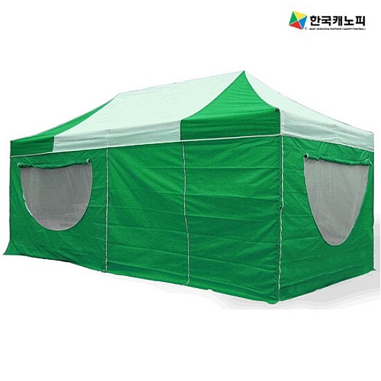 네파 [한국캐노피]고급형 캐노피 스틸 텐트 32mm 풀세트(2.5M x 5.0M)/스틸골조지붕벽면