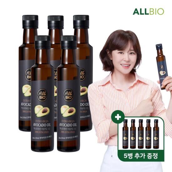 [올바이오.]○[방송에서만 5+5병] 올바이오 엑스트라버진 아보카도오일 (250ml x 10병)
