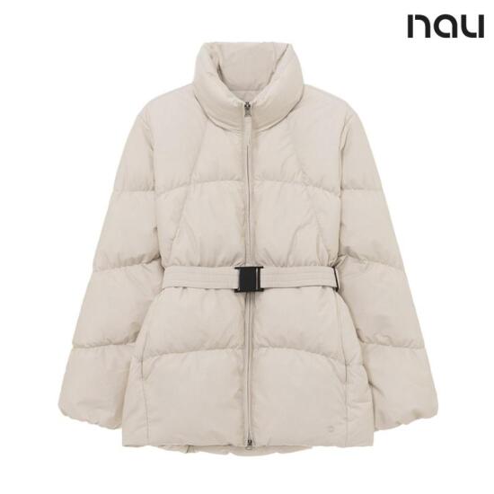 [나우]W오가닉NC벨티드다운 L.BEIGE (1NUPAW4501_LE)