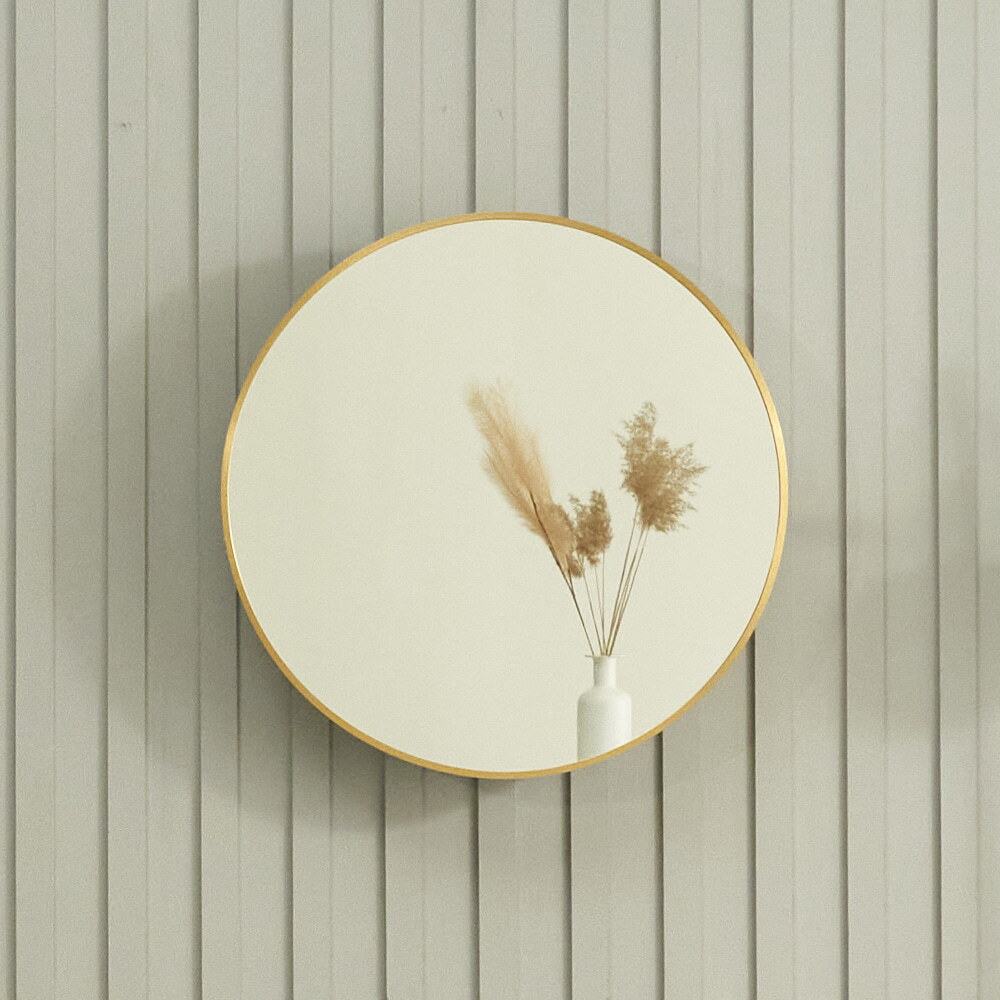 인우드 [인우드가구](포토리뷰 스벅쿠폰증정) 러븐 헤어룸 파우더룸 각도조절 원형 거울 600