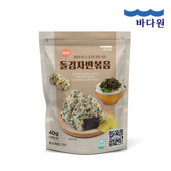 [바다원(주)][바다원] 깨끗한 돌김자반볶음 오리지널 40g x 20봉