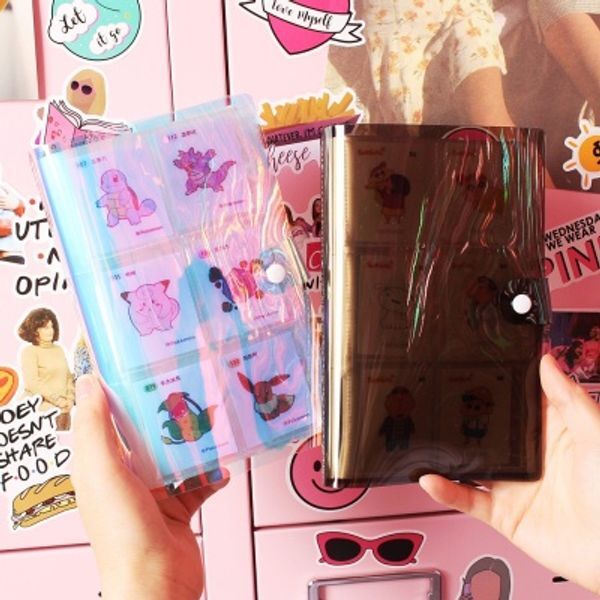 교보문고 리코즈 스티커 콜렉트북 앨범 띠부띠부씰 포켓몬 짱구 씰북