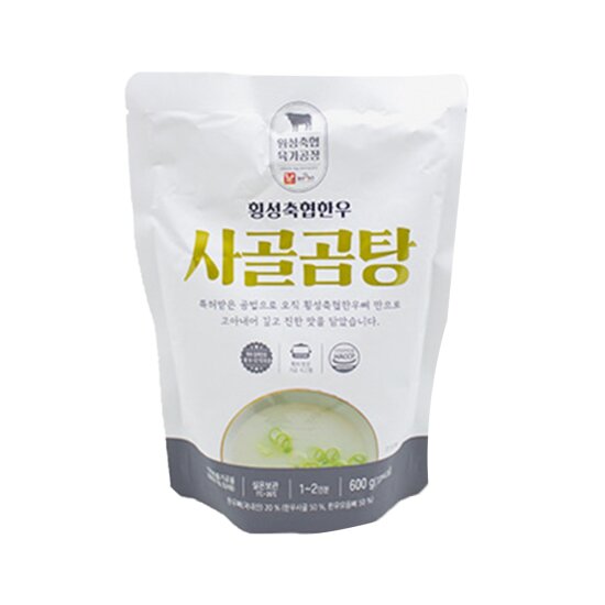 횡성축협한우 사골곰탕 600g 10팩