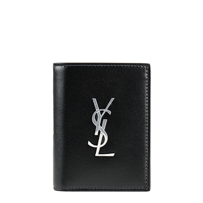생로랑 SAINT LAURENT PARIS (정상가:590000) 모노그램 은장 남성 반지갑 / 668735-0SX0E-1000