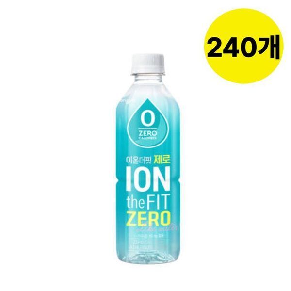 하프클럽(식품) [하프클럽/기타]웅진 이온더핏 제로 대량 운동 이온음료 500mL 240개
