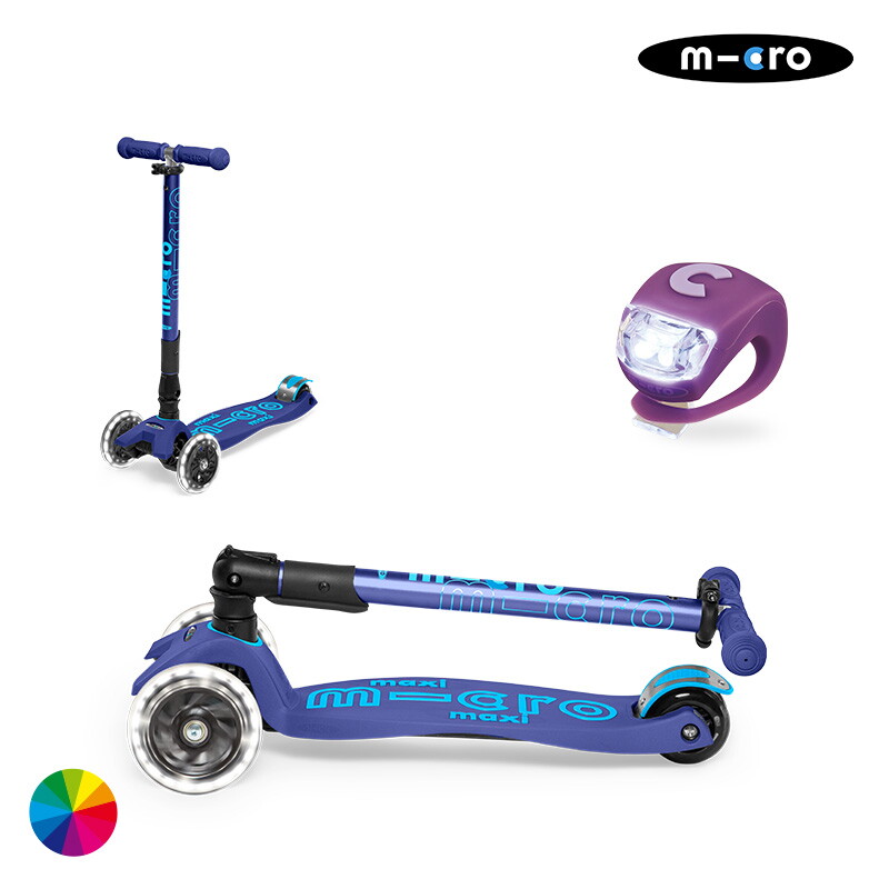 마이크로킥보드 [라이트 증정] 맥시T 폴더블 디럭스 LED (색상선택)