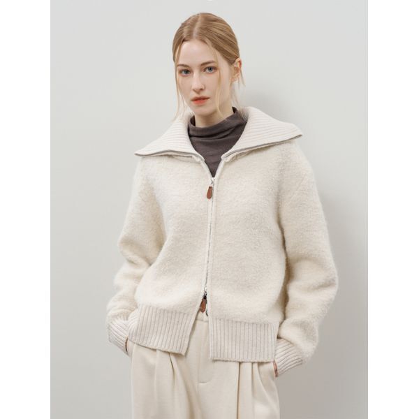 탱커스(하프) [하프클럽/탱커스]데일리 카라 투웨이 집업 가디건 (TX4CD019L0)