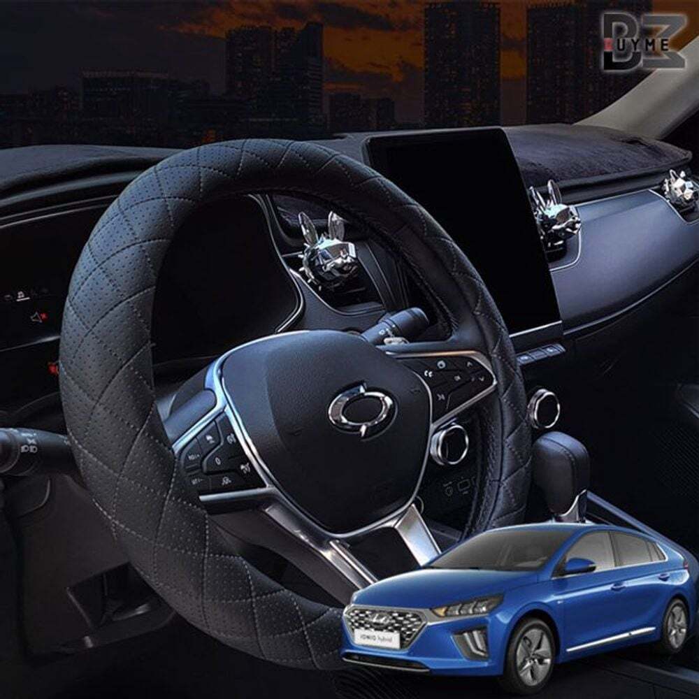 지오벤처스 더뉴아이오닉핸들커버 코리아 논슬립 타공 핸들커버