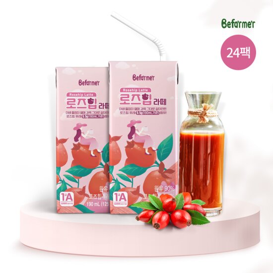 비파머 본네 로즈힙 라떼 (190ml*24팩)